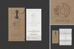 DL Kraft String-Tie Envelope Mockup Product Image 3