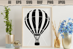 Stencil Hot Air Balloon Product Image 3