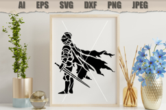 Stencil Dark Knight Warrior Product Image 3