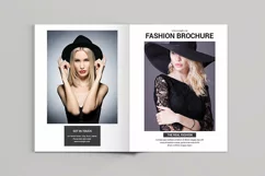Fashion Lookbook Brochure, Photography Magazine Template Product Image 4