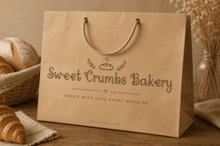 Knitheart | Cute Display Font | Romantic Playful Display Product Image 3