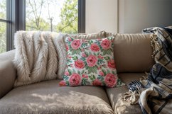 Cozy Neutral Pillow Mockup on Sofa Product Image 3