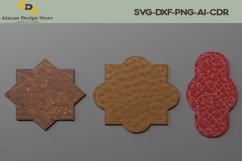 Leather Labels / Laser cut Shapes / Leather Genuine Sign 275 Product Image 3