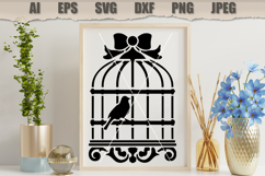 Stencil Bird Cage Product Image 3