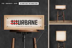 Advertising Wooden Light Box Mockup Product Image 3
