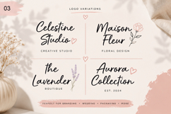 Celestine Scription | Casual Script Product Image 3