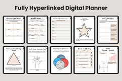 Digital 2024 Mental Burnout Workbook Canva Product Image 3