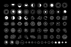 Space Line Icons Set Product Image 4