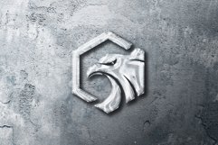 Glass Effect Logo Mockup Product Image 3