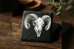 The Horned Reliquary Anatomy Laser Engraving PNG Product Image 4