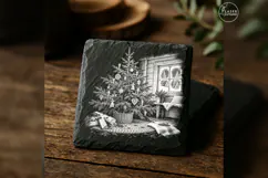 The Whitewood Christmas Fir Christmas Laser Engraving PNG Product Image 4