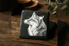 The Copper Listener Woodland Animal Laser Engraving PNG Product Image 4