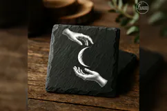 The Lunar Covenant Witchcraft Laser Engraving PNG Product Image 1