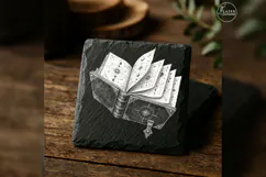 The Unwritten Grimoire Witchcraft Laser Engraving PNG Product Image 5