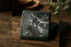 The Marshbridge Familiar Gothic Animal Laser Engraving PNG Product Image 4