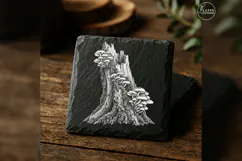 The Stump Lanterns Woodland Laser Engraving PNG Product Image 4