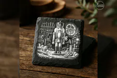 Clockwork Nutcracker Laser Engraving PNG Product Image 4
