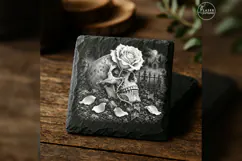 The Thorn Bride Gothic Halloween Laser Engraving PNG Product Image 4