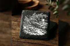 The Juniper Moonpath Laser Engraving PNG Product Image 1