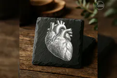 The Living Engine Anatomy Laser Engraving PNG Product Image 1