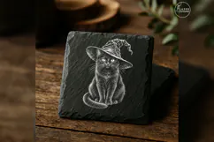 The Velvet Familiar Witchcraft Laser Engraving PNG Product Image 4