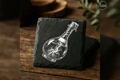 The Rootglass Elixir Witchcraft Laser Engraving PNG Product Image 4