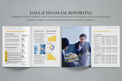 Annual Report Template Canva Product Image 3