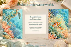 Sea Turtle and Seahorse Bookmarks Product Image 3