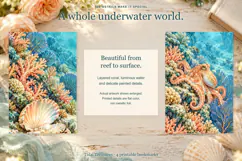 Shell and Jellyfish Printable Bookmarks Product Image 3