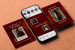 Autumn Fashion Collection Instagram Carousel &amp; Canva Templat Product Image 3