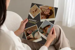 Stacked Photo Collage Editable Canva Template | Printable Product Image 3