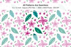 Watercolor Floral Pattern Collection Product Image 3
