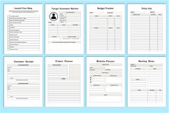 2025 Business Planner Canva Product Image 3