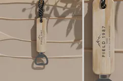 Wooden Bottle Opener with Rope Mockup Product Image 3