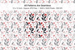 Festive Red Berry Winter Pattern Set Product Image 3