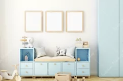 Mockup Kids Room PSD - JPG - PNG Product Image 2
