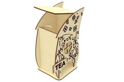 Tea House - laser cut file, SVG DXF plan for laser machine Product Image 6