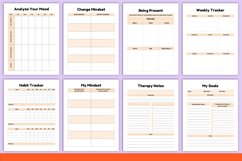 Anxiety &amp; Depression Journal Canva Interior Product Image 3