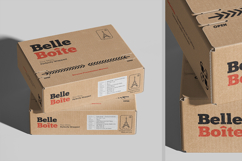 Tear Strip Mailer Kraft Box Mockup Product Image 3