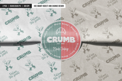 Branded Wrapping Paper with Sticker Mockup Product Image 3