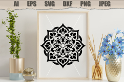 Stencil Elegant Mandala Product Image 3
