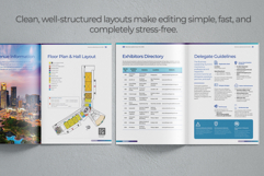 Business Conference Program Book Template Product Image 6