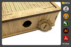 Target Piggy Banks | Money Box SVG | Laser Cut File Product Image 3