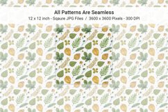 Vibrant Hand-Drawn Leafy Floral Patterns Product Image 3
