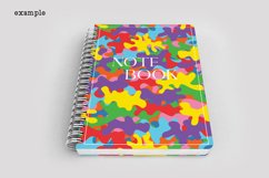 Kids Camo Seamless Pattern, Bright &amp; Colorful Camouflage Product Image 3