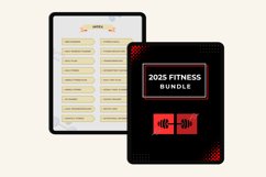 2025 Digital Fitness Planner Bundle Product Image 3