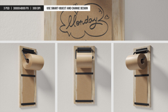 Kraft Paper Wall Roller Mockup Product Image 3