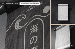 Hanging Fabric Banner Mockup Product Image 3