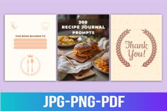 300 Recipe Journal Prompts Product Image 3