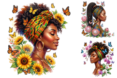 Black Woman Juneteenth Sublimation PNG Product Image 3